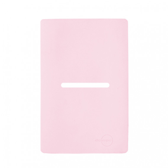 Placa p/ 1 Interruptor Horizontal 4x2 - Novara Especiais Petala Placa p/ 1 Interruptor Horizontal 4x2 - Novara Especiais Petala